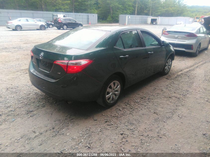 2015 TOYOTA COROLLA L/LE/S/S PLUS/LE PLUS - 2T1BURHE9FC353515