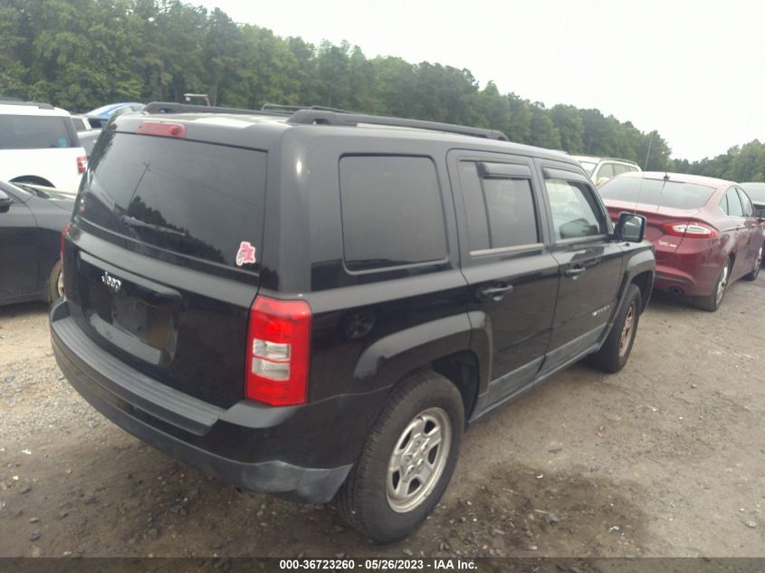 2014 JEEP PATRIOT SPORT - 1C4NJPBA1ED553497