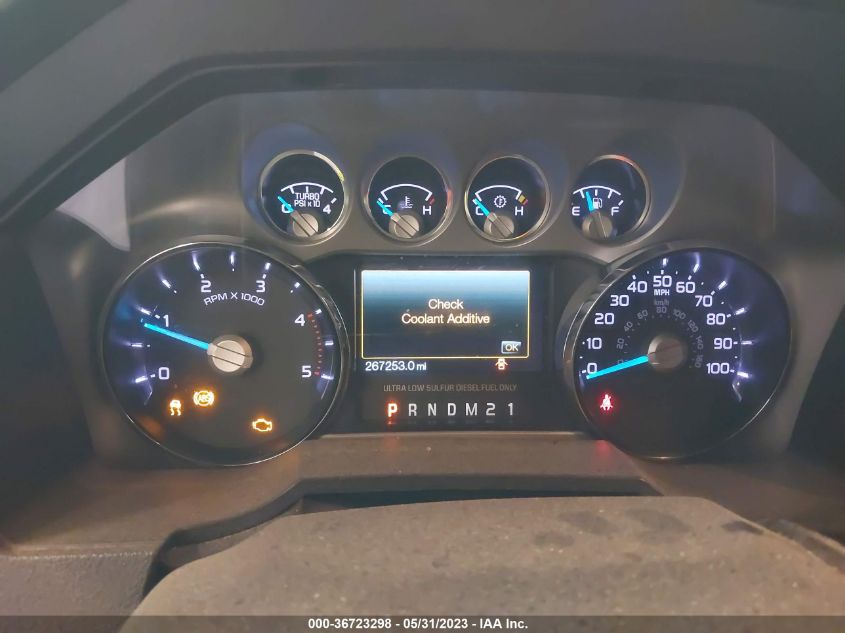 2014 FORD SUPER DUTY F-250 SRW XL/XLT/LARIAT - 1FT7W2BT1EEB56753