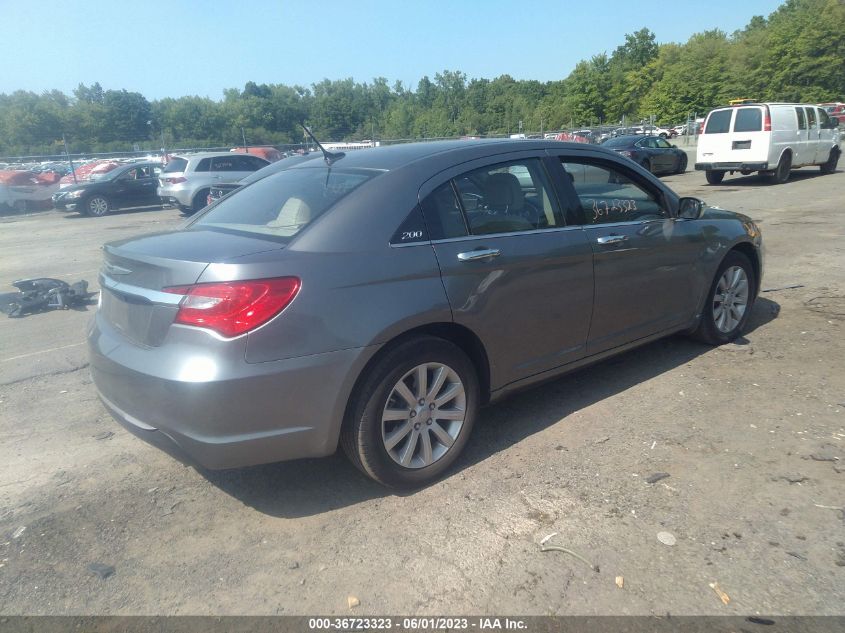 2013 CHRYSLER 200 LIMITED - 1C3CCBCG3DN711312