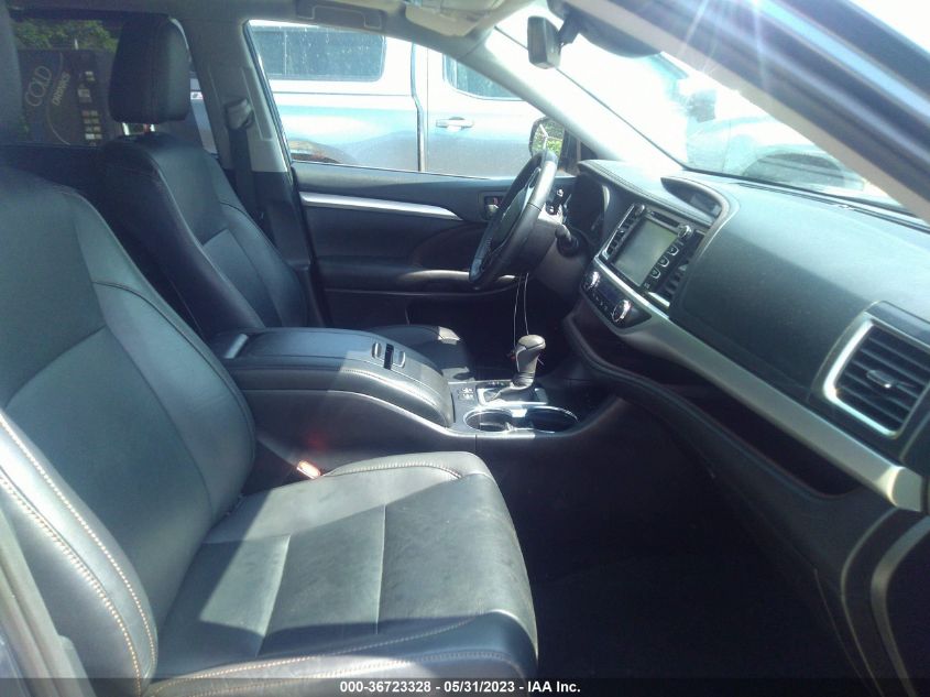 2019 TOYOTA HIGHLANDER SE/XLE - 5TDJZRFH6KS731642