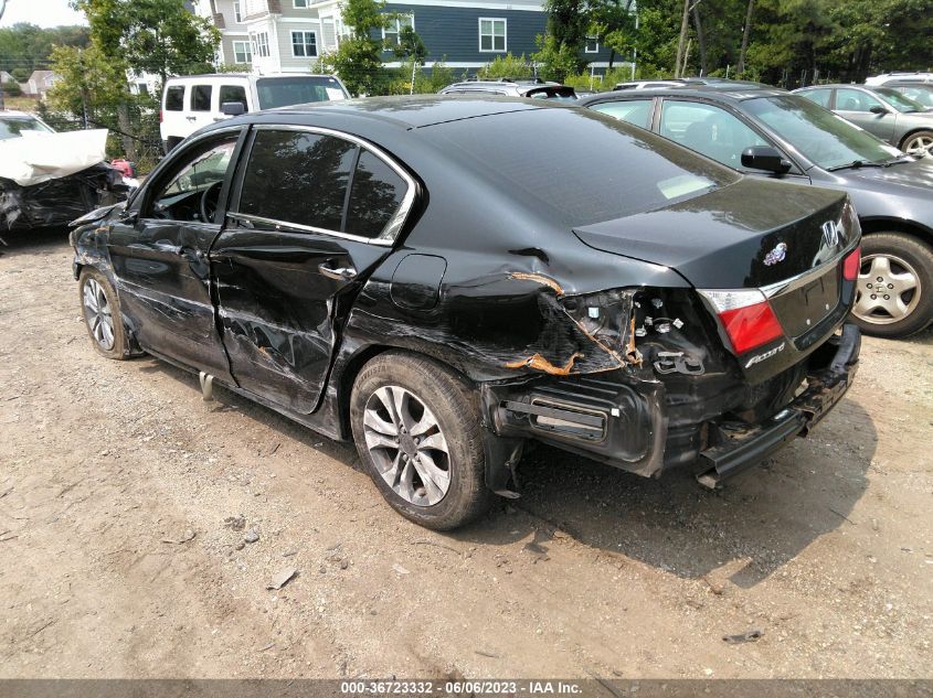 2014 HONDA ACCORD SEDAN LX - 1HGCR2F38EA291365
