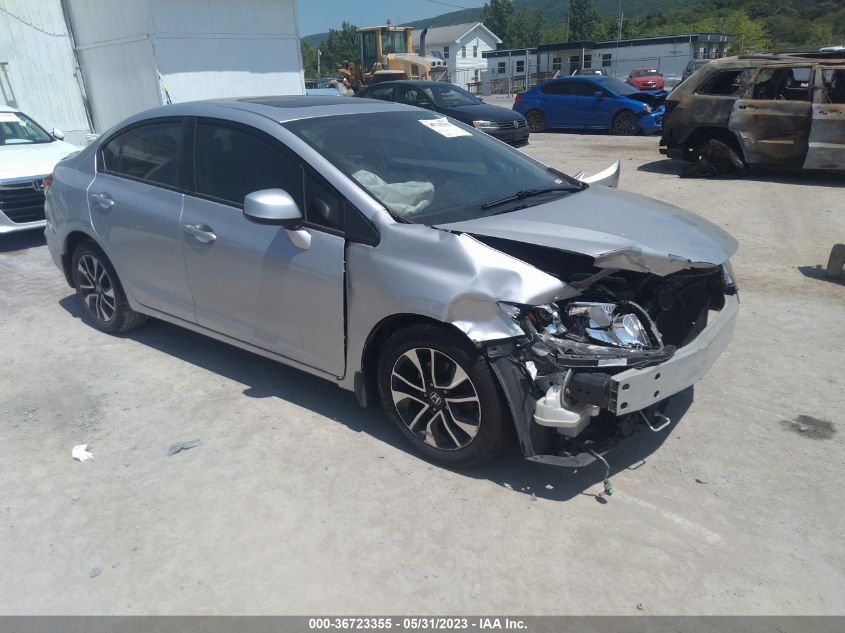 2013 HONDA CIVIC SDN EX-L - 19XFB2F96DE087583