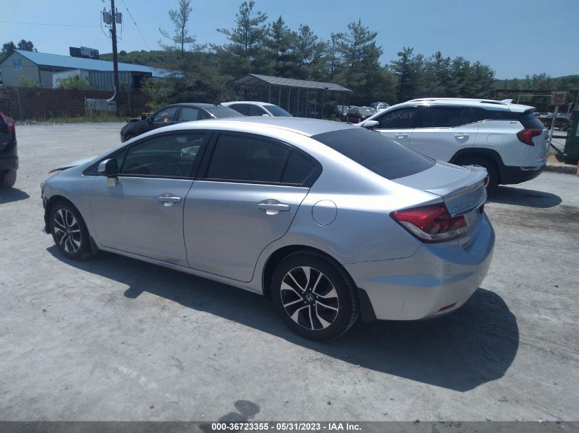 2013 HONDA CIVIC SDN EX-L - 19XFB2F96DE087583