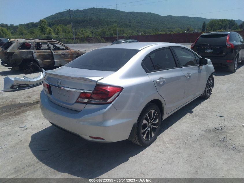 2013 HONDA CIVIC SDN EX-L - 19XFB2F96DE087583
