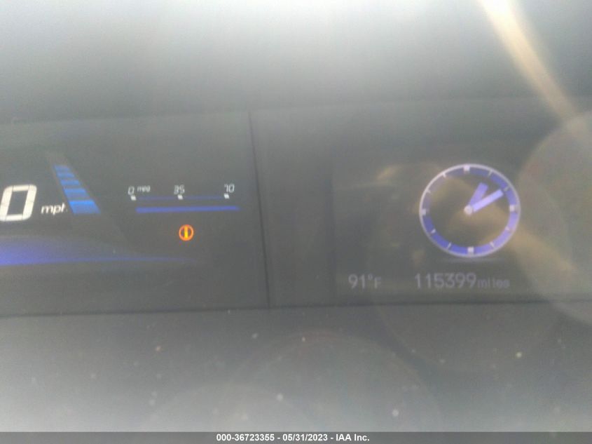 2013 HONDA CIVIC SDN EX-L - 19XFB2F96DE087583