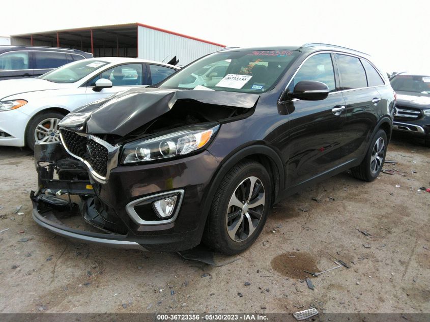 2016 KIA SORENTO EX - 5XYPH4A53GG174870