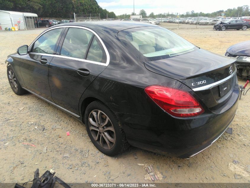 2016 MERCEDES-BENZ C-CLASS C 300 - 55SWF4KB0GU096818