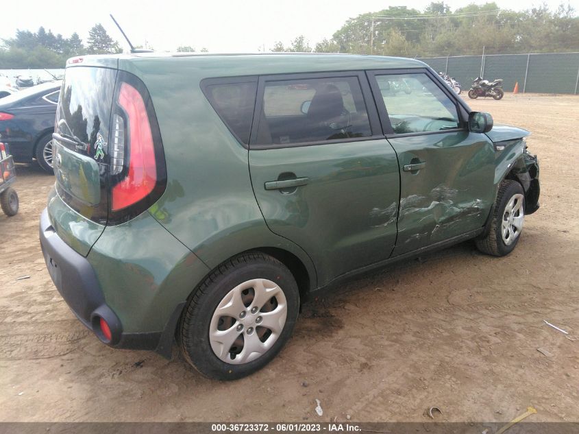 2014 KIA SOUL BASE - KNDJN2A25E7001774