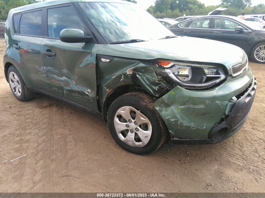 2014 KIA SOUL BASE - KNDJN2A25E7001774