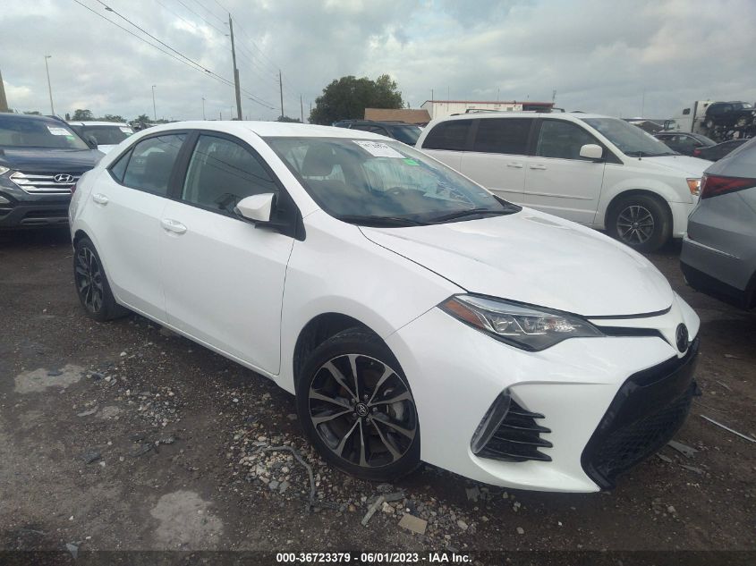 2019 TOYOTA COROLLA L/LE/SE/XLE/XSE - 2T1BURHE3KC134785