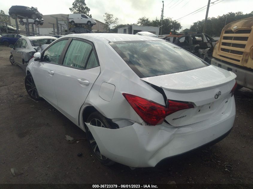 2019 TOYOTA COROLLA L/LE/SE/XLE/XSE - 2T1BURHE3KC134785