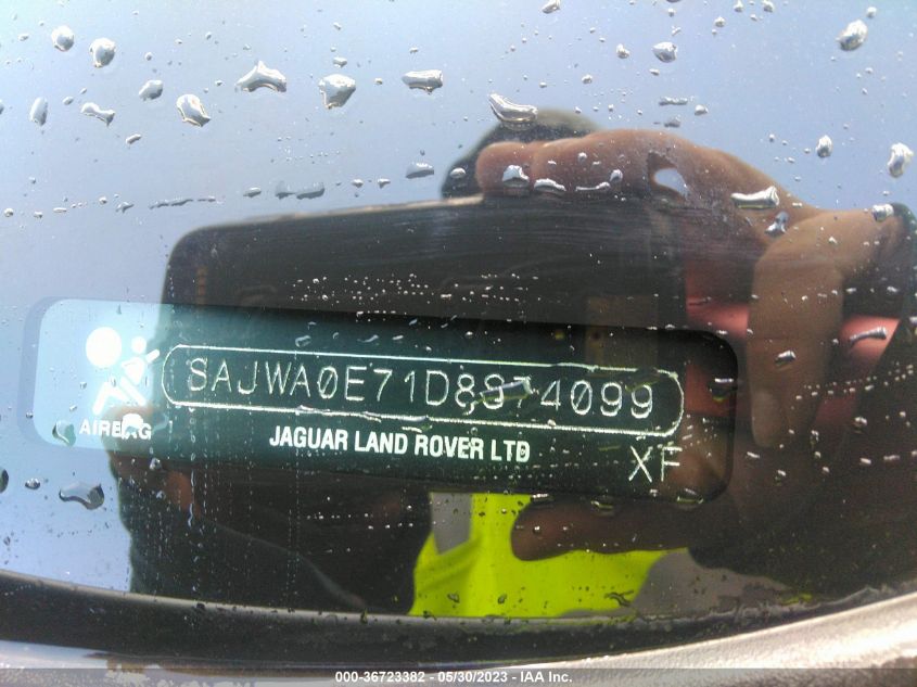 2013 JAGUAR XF V6 RWD - SAJWA0E71D8S74099