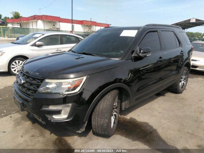 2017 FORD EXPLORER SPORT - 1FM5K8GT3HGC28636