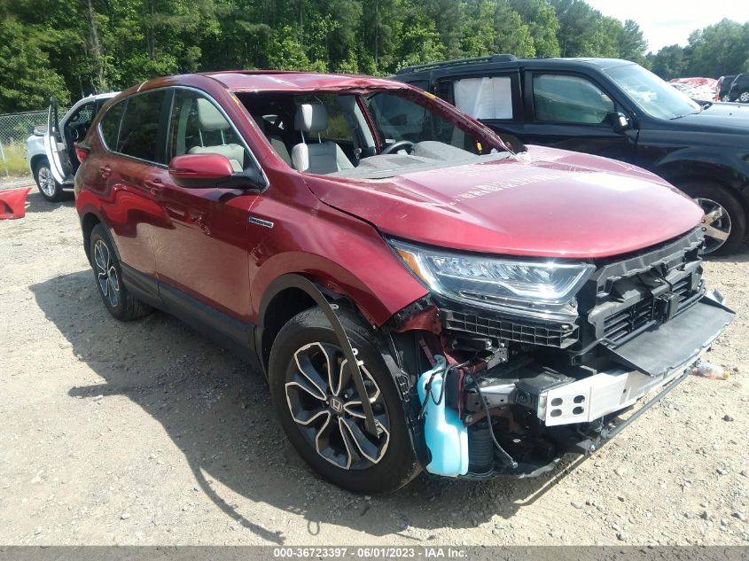 2021 HONDA CR-V HYBRID EX-L - 7FART6H84ME028956