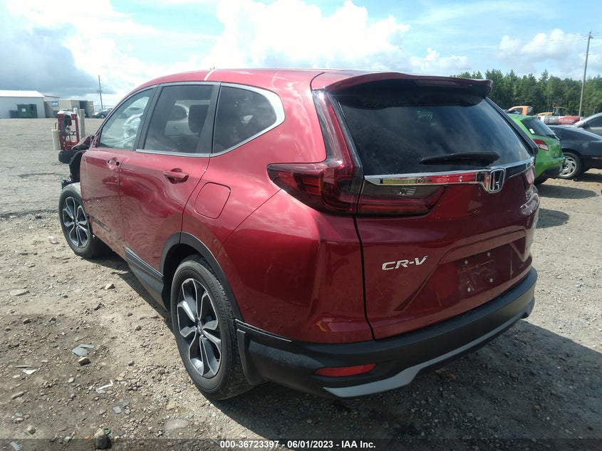 VIN 7FART6H84ME028956 2021 HONDA CR-V HYBRID EX-L