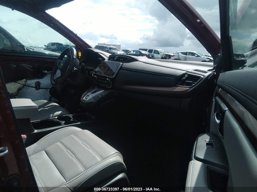 VIN 7FART6H84ME028956 2021 HONDA CR-V HYBRID EX-L