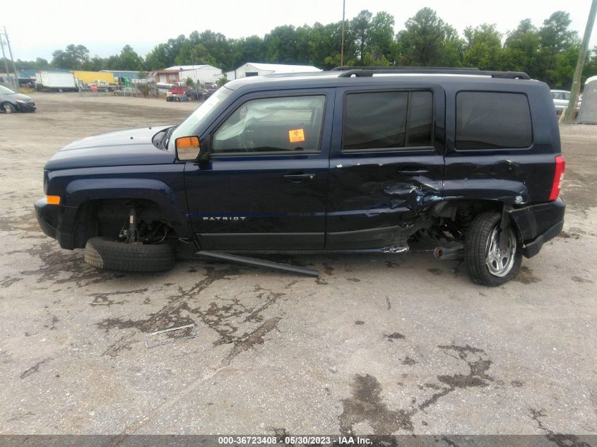 2017 JEEP PATRIOT SPORT - 1C4NJRBB0HD105633
