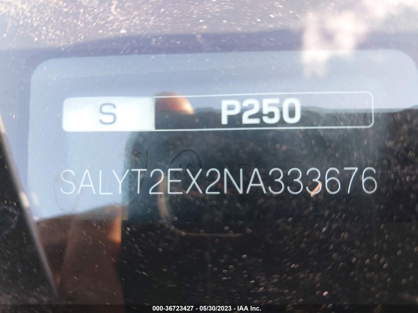2022 LAND ROVER RANGE ROVER VELAR R-DYNAMIC S - SALYT2EX2NA333676