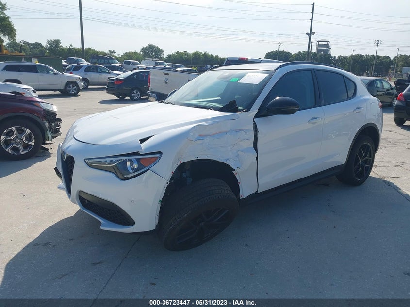 VIN ZASPAJAN2M7C99684 2021 ALFA ROMEO STELVIO