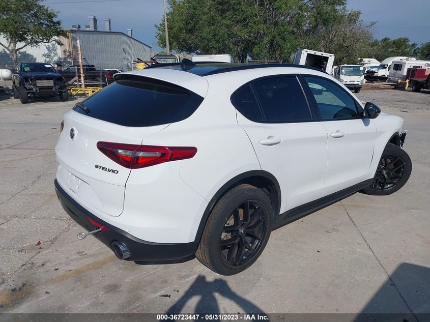 VIN ZASPAJAN2M7C99684 2021 ALFA ROMEO STELVIO