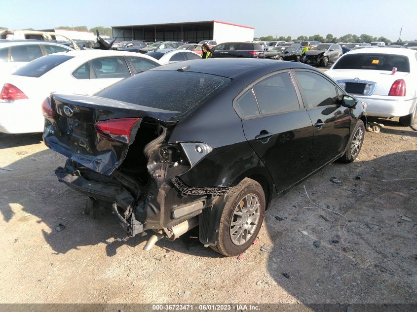 2017 KIA FORTE LX - 3KPFK4A70HE079633