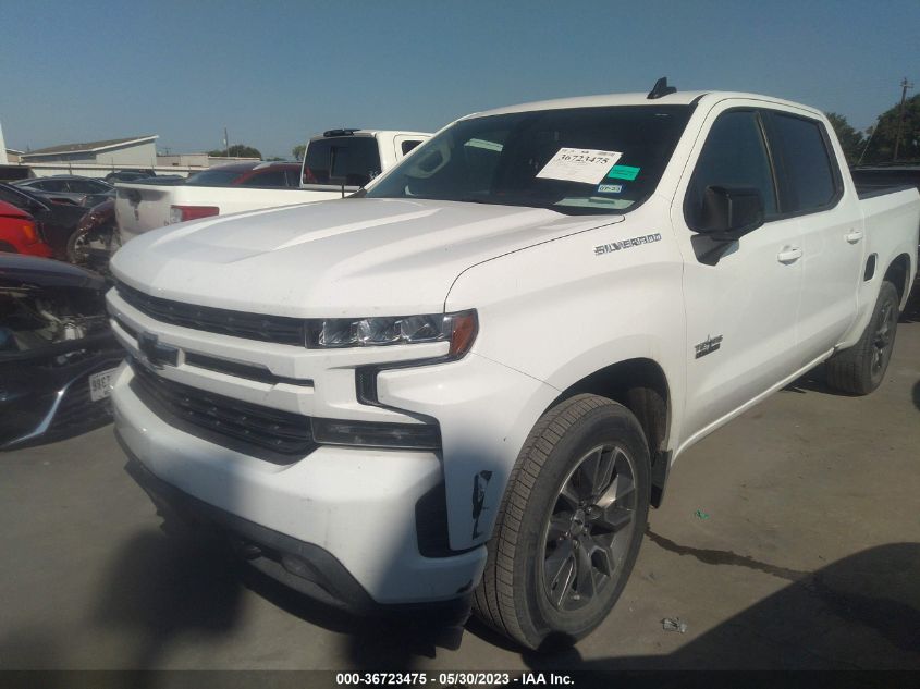 2021 CHEVROLET SILVERADO 1500 RST - 3GCPWDED1MG292100