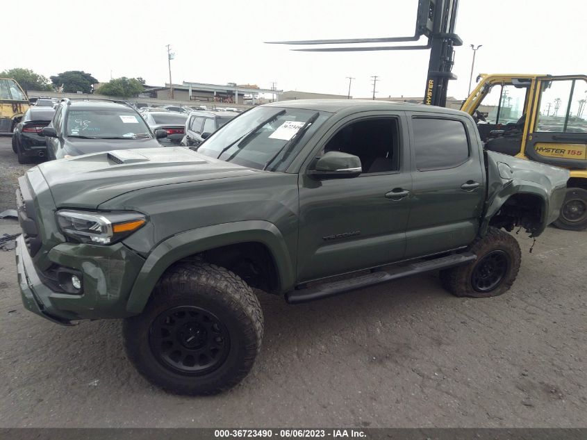 2022 TOYOTA TACOMA 2WD SR5/TRD SPORT - 3TMAZ5CN6NM191121