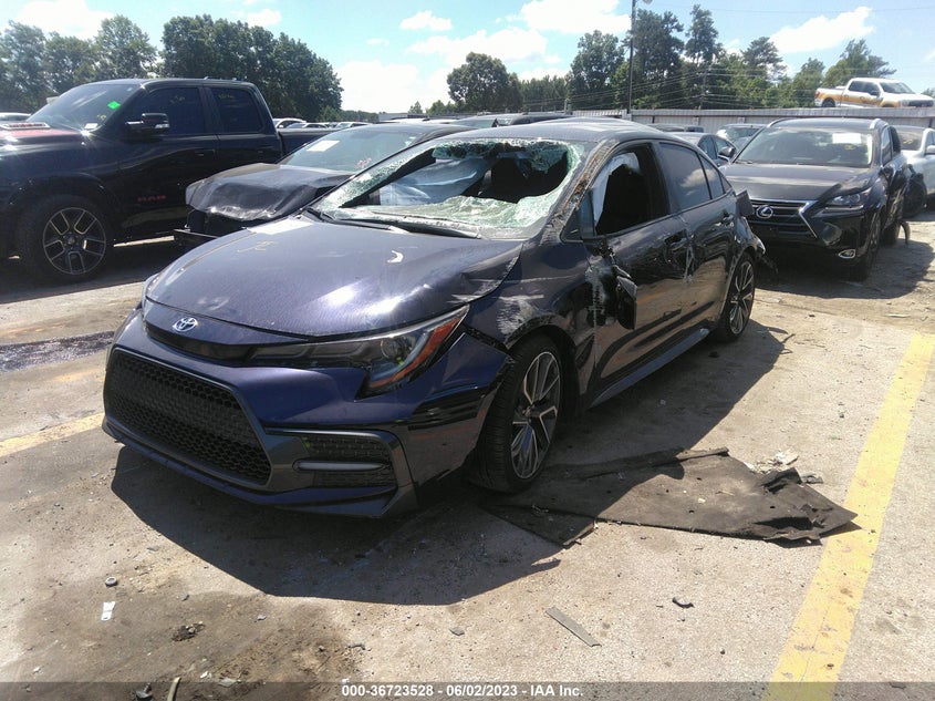 VIN 5YFS4RCE2LP025114 2020 TOYOTA COROLLA SE/NIGHTSHADE