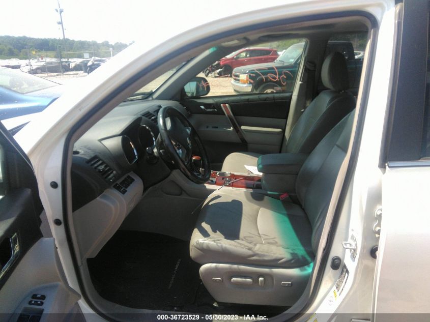 2013 TOYOTA HIGHLANDER LIMITED - 5TDDK3EH1DS198103