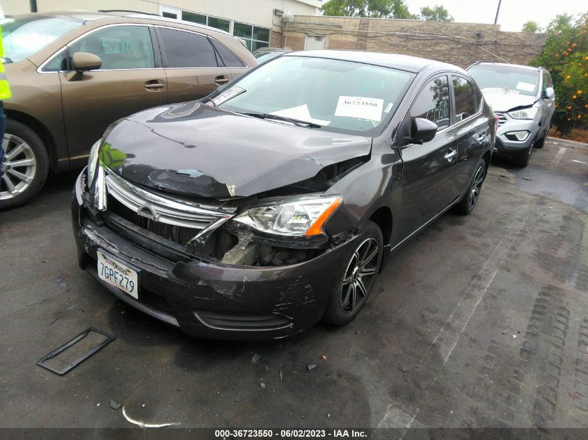 2014 NISSAN SENTRA SV - 3N1AB7AP6EL683113