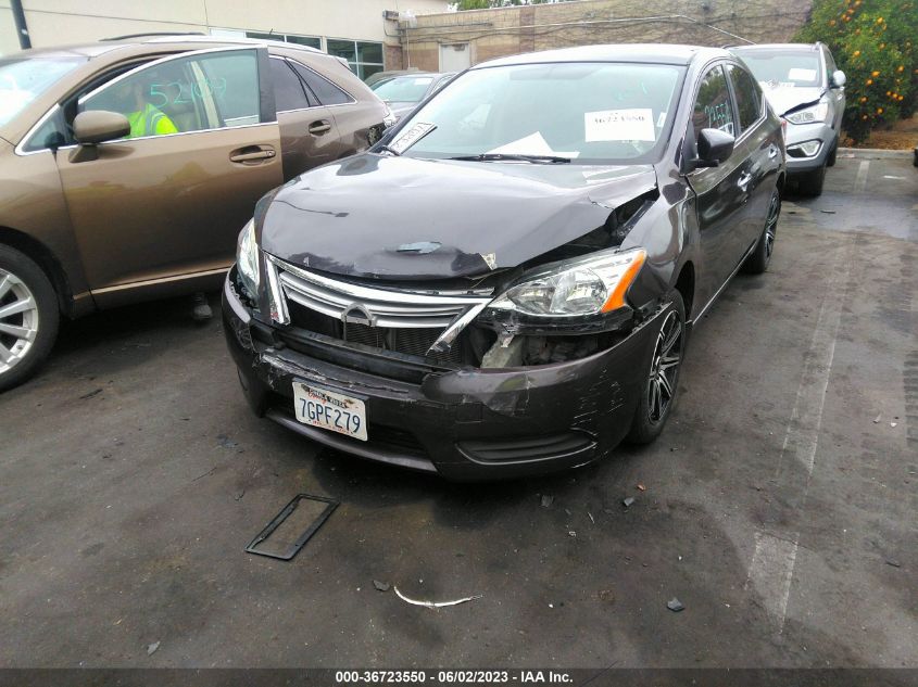 2014 NISSAN SENTRA SV - 3N1AB7AP6EL683113