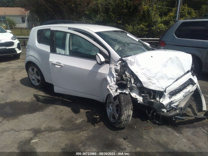 2015 CHEVROLET SONIC LTZ - 1G1JE6SB9F4107923