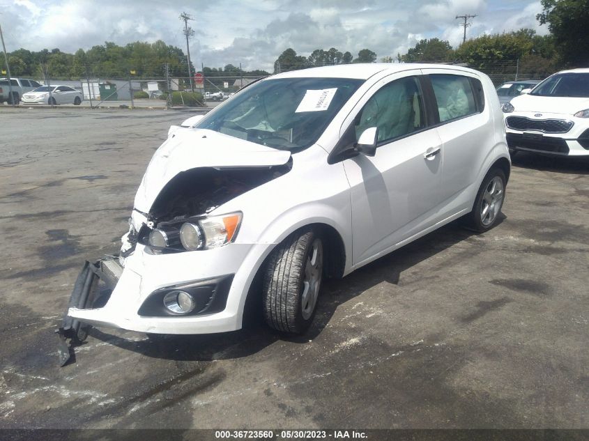 2015 CHEVROLET SONIC LTZ - 1G1JE6SB9F4107923