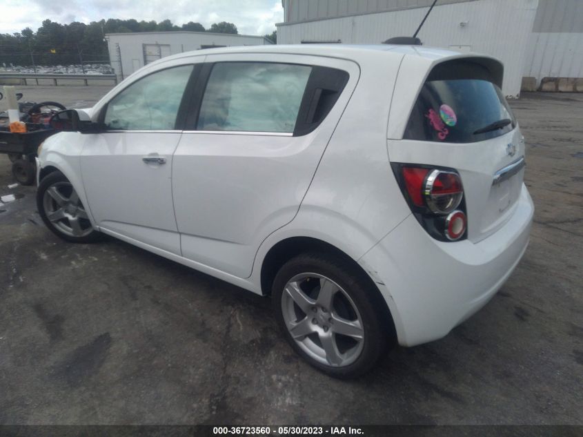 2015 CHEVROLET SONIC LTZ - 1G1JE6SB9F4107923