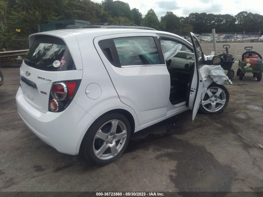 2015 CHEVROLET SONIC LTZ - 1G1JE6SB9F4107923