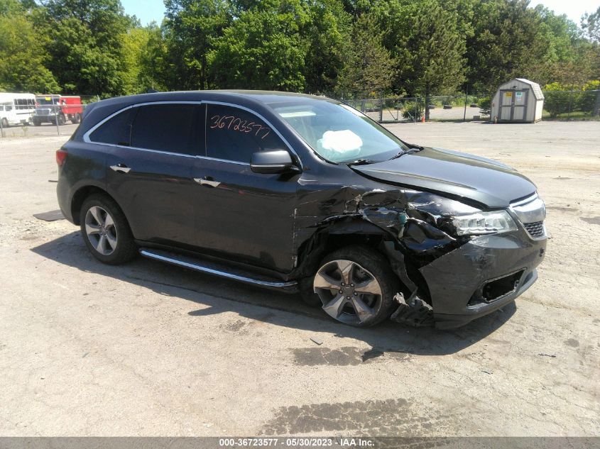 2014 ACURA MDX - 5FRYD4H22EB024599