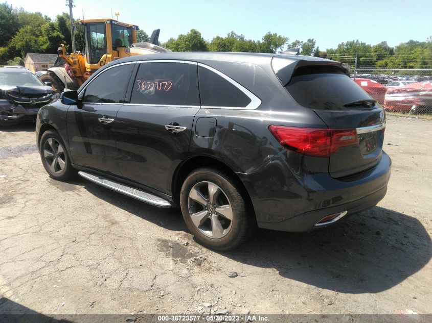 2014 ACURA MDX - 5FRYD4H22EB024599