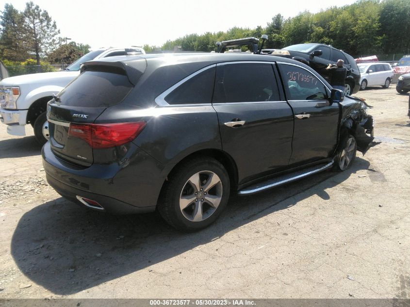 2014 ACURA MDX - 5FRYD4H22EB024599