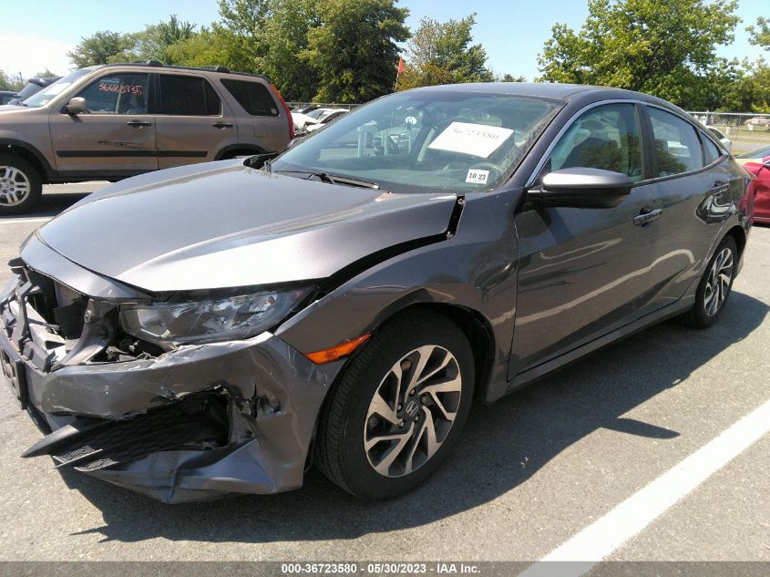 2018 HONDA CIVIC SEDAN EX - 2HGFC2F75JH600125