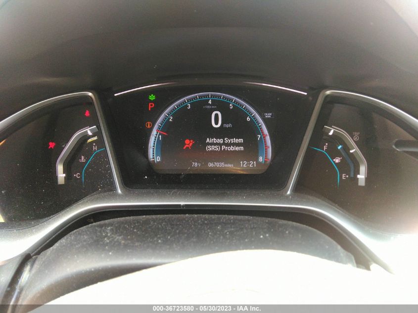 2018 HONDA CIVIC SEDAN EX - 2HGFC2F75JH600125
