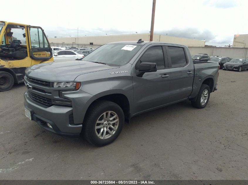 2021 CHEVROLET SILVERADO 1500 RST - 1GCPWDED5MZ222132