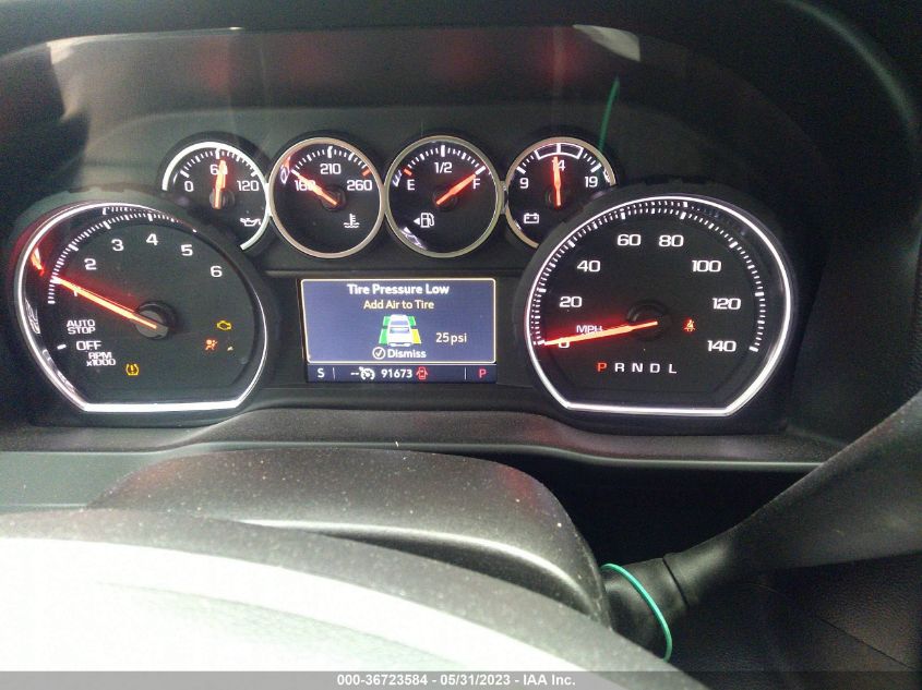 2021 CHEVROLET SILVERADO 1500 RST - 1GCPWDED5MZ222132