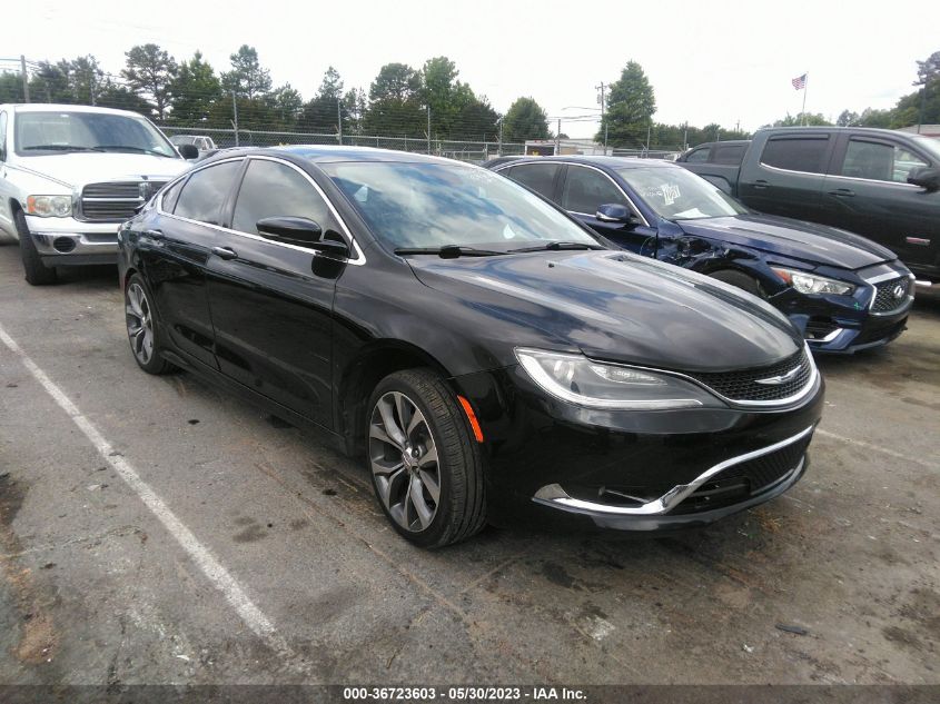 2015 CHRYSLER 200 C - 1C3CCCCG8FN673374