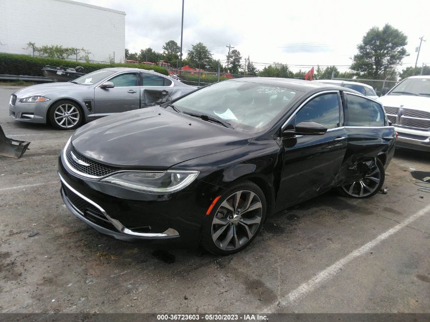 2015 CHRYSLER 200 C - 1C3CCCCG8FN673374