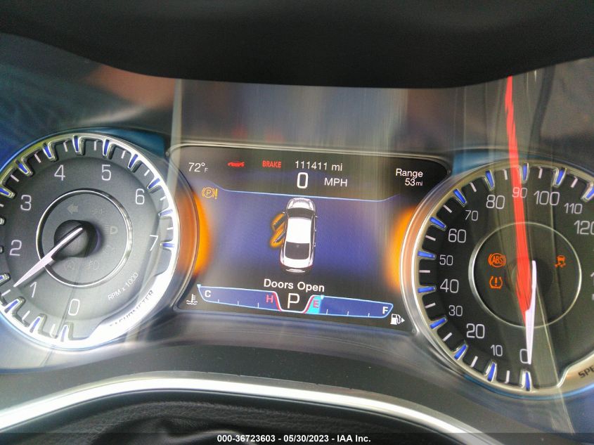 2015 CHRYSLER 200 C - 1C3CCCCG8FN673374