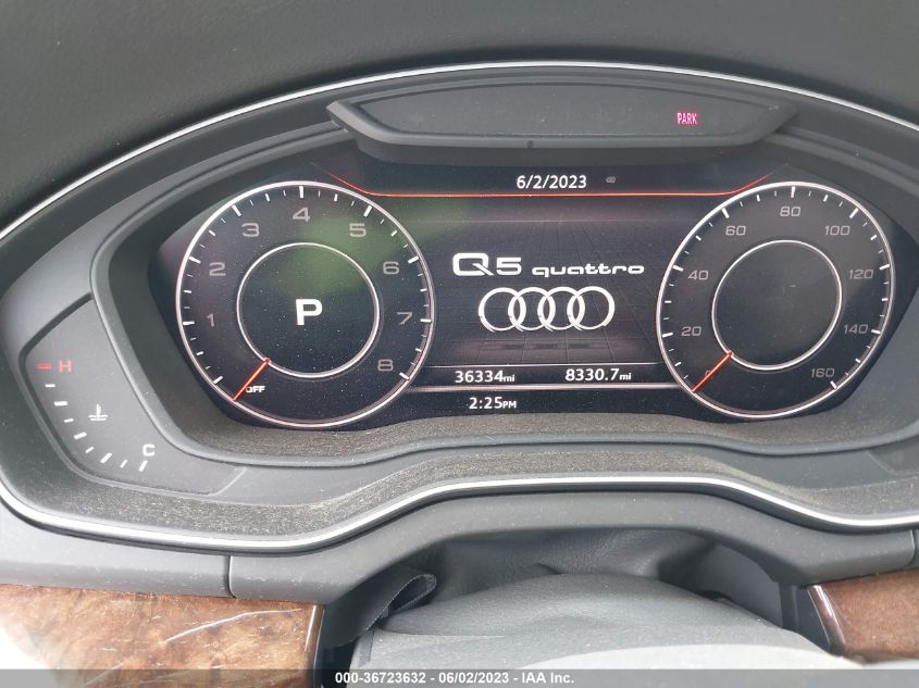 2018 AUDI Q5 PRESTIGE/TECH PRESTIGE - WA1CNAFY9J2119814