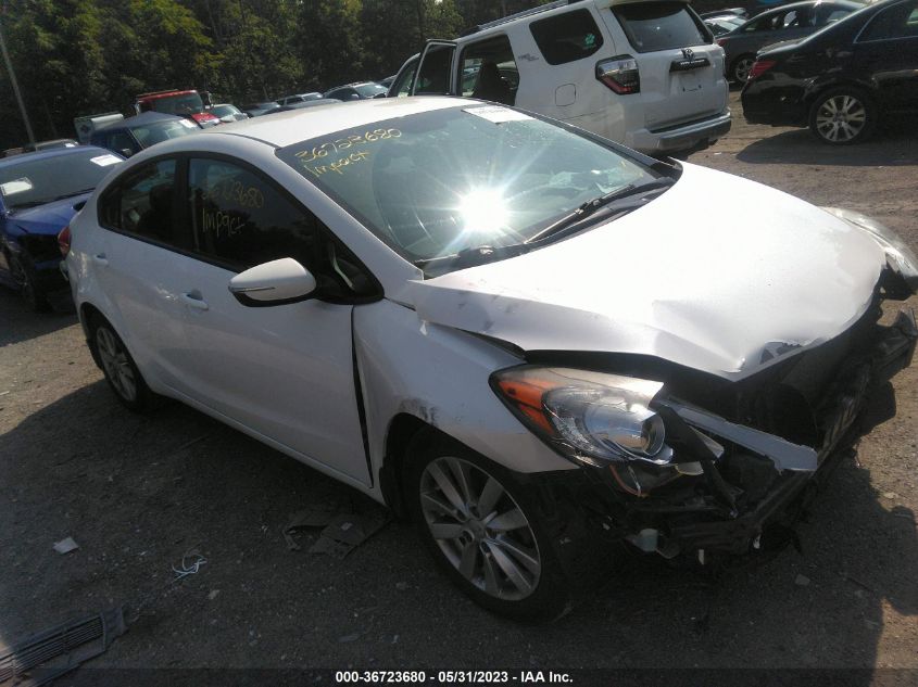 2015 KIA FORTE LX - KNAFX4A64F5435810