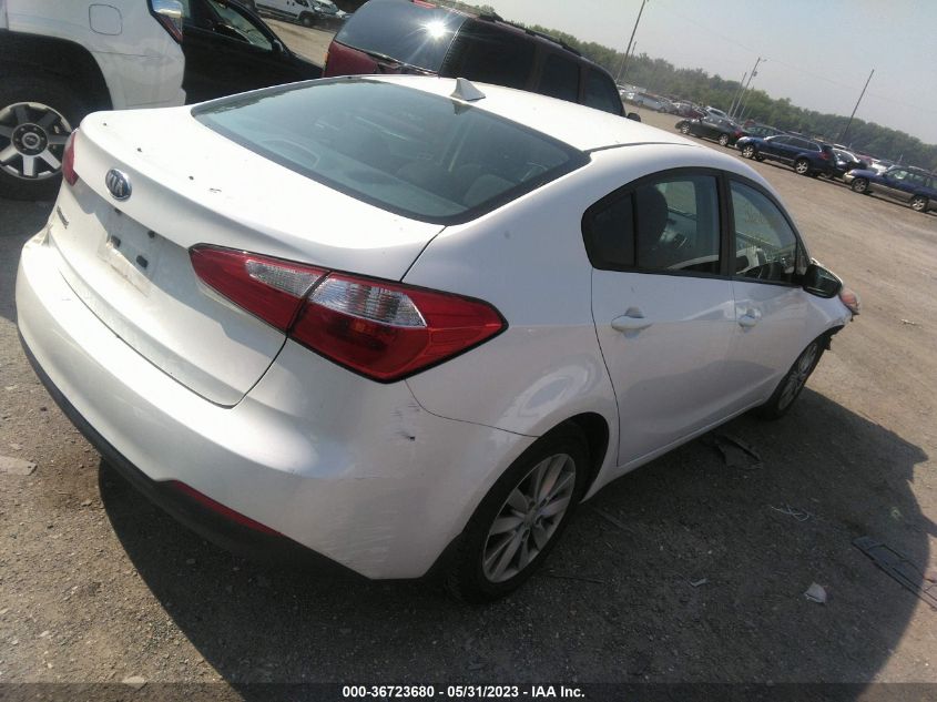 2015 KIA FORTE LX - KNAFX4A64F5435810