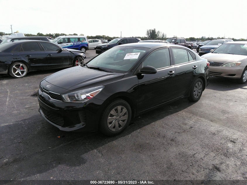 VIN 3KPA24AD1LE283754 2020 KIA RIO LX